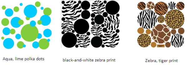 Zebra, tiger print